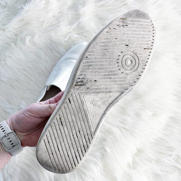 Lacoste Rochelle White Leather Slip On Sneaker - Picture 6 of 8